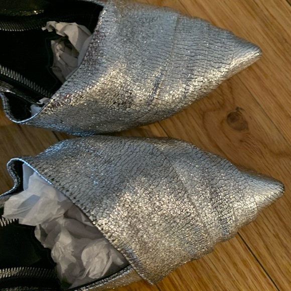 Zara siver heels size 39 ( US 8.5) - Picture 5 of 8
